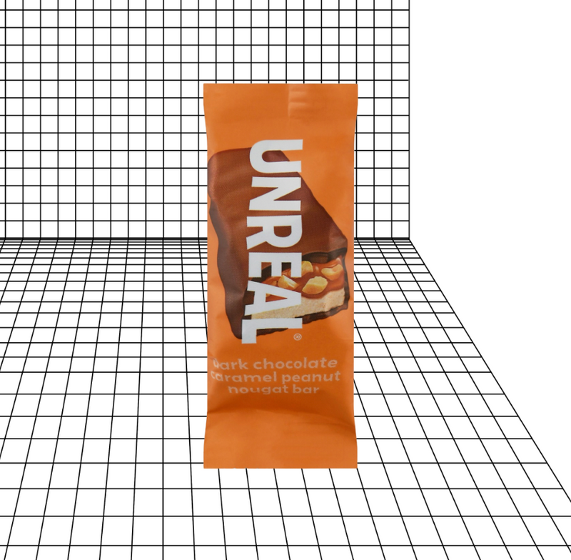 UnReal - Dark Chocolate Peanut Nougat Bar