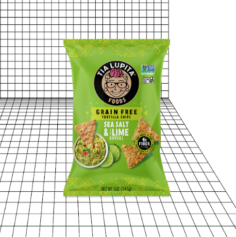 Tia Lupita - Sea Salt and Lime Cactus Chips