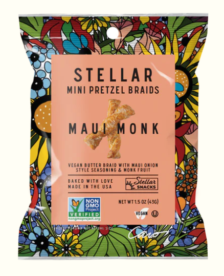 Stellar Pretzel Braids - Maui Monk - Pretzels - 0.5 oz
