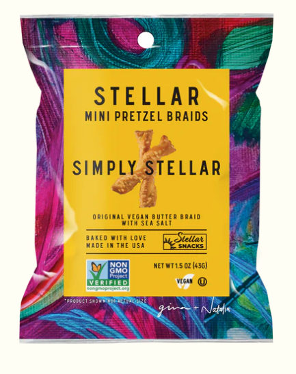 Stellar Pretzel Braids - Simply Stellar - Pretzels - 0.5 oz