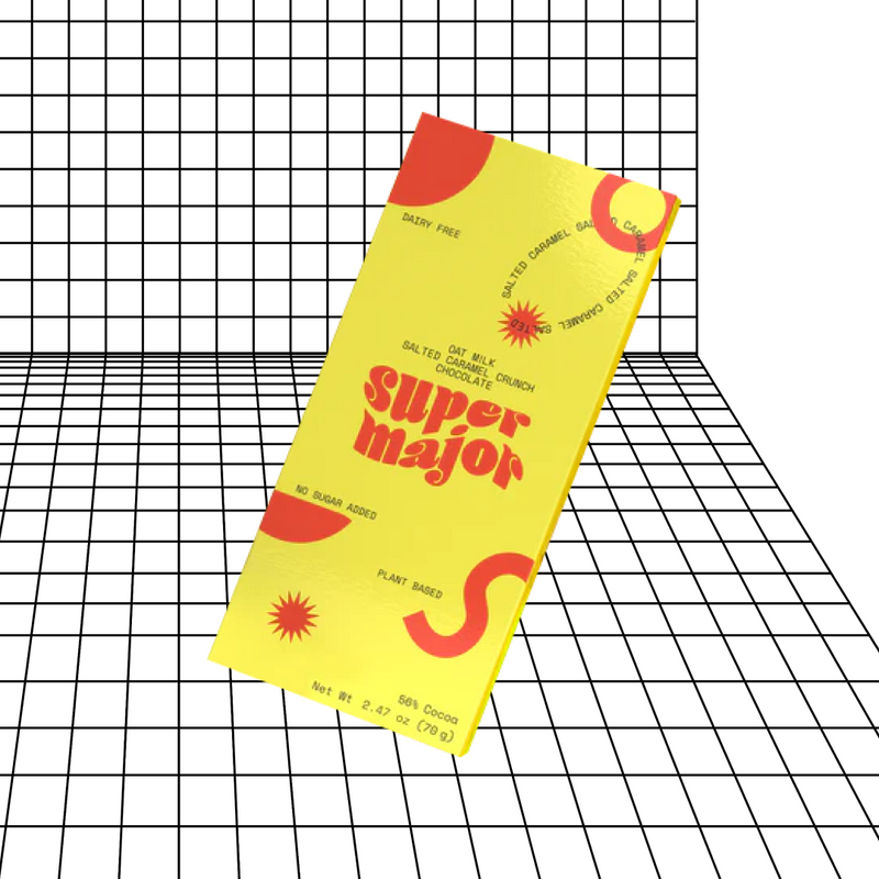 SuperMajor - Oat M!lk Salted Caramel Crunch Bar