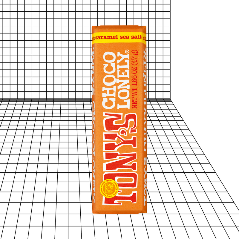 Tony's Chocolonely - Milk Caramel Sea Salt - Small Bar - 1.7 oz
